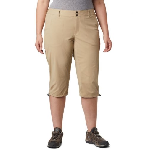 Columbia Saturday Trail II Knee Bukse Dame Khaki | Plus Size 21453U